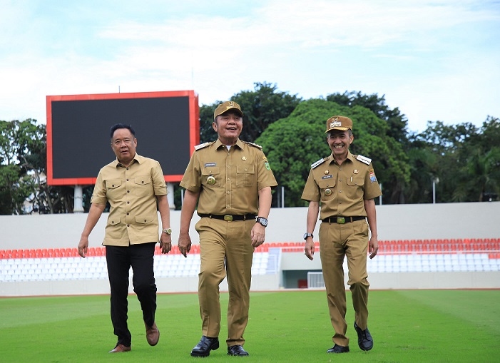 Presiden Resmikan Renovasi 17 Stadion di Indonesia, Gubernur Herman Deru: Terima Kasih Pak Presiden, Stadion Bumi Sriwijaya Remaja Kembali