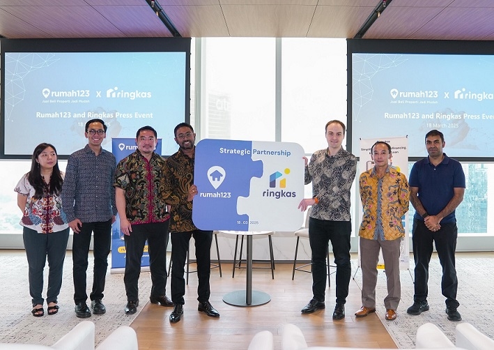 Tingkatkan Akses Pembiayaan Properti, Platform Rumah123 Jalin Kemitraan Strategis Bersama Ringkas