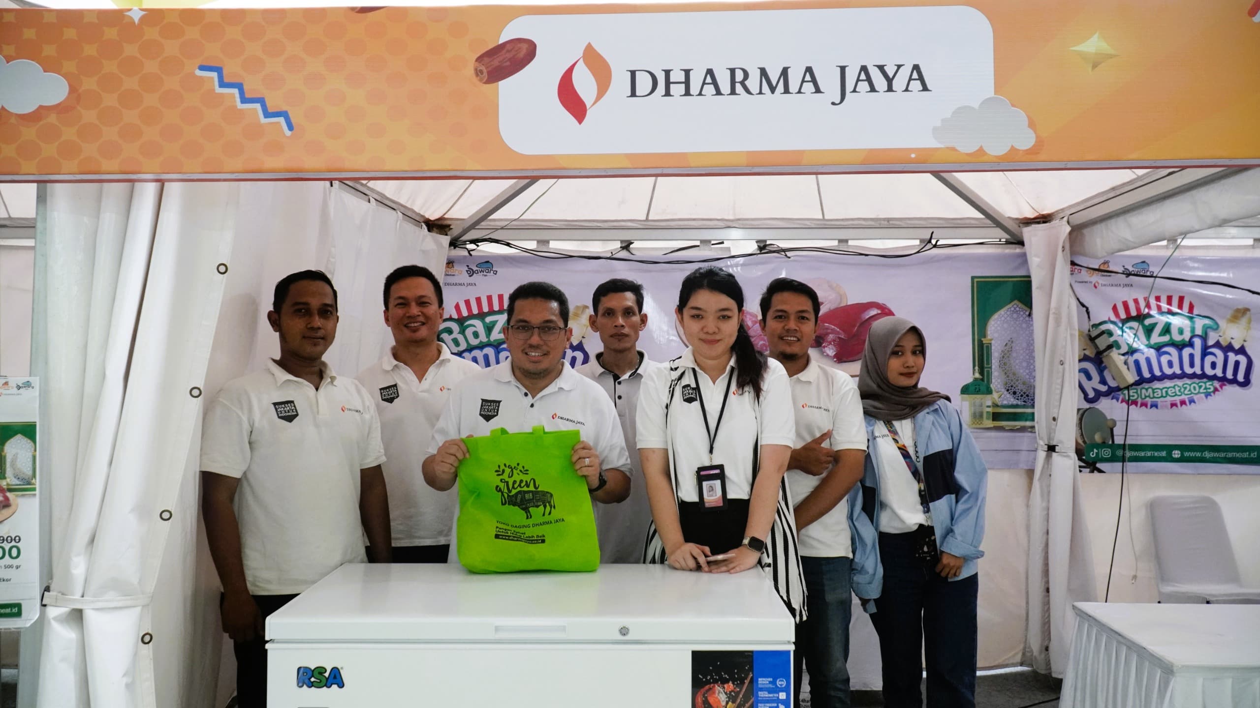 Jaga Kestabilan Harga Jelang Lebaran, Dharma Jaya Dukung Bazaar Pangan Murah