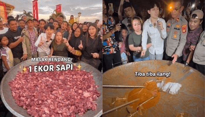 VIRAL Rendang 200 Kg Willie Salim Hilang saat Masak Besar di Palembang, Begini Kronologi Lengkapnya
