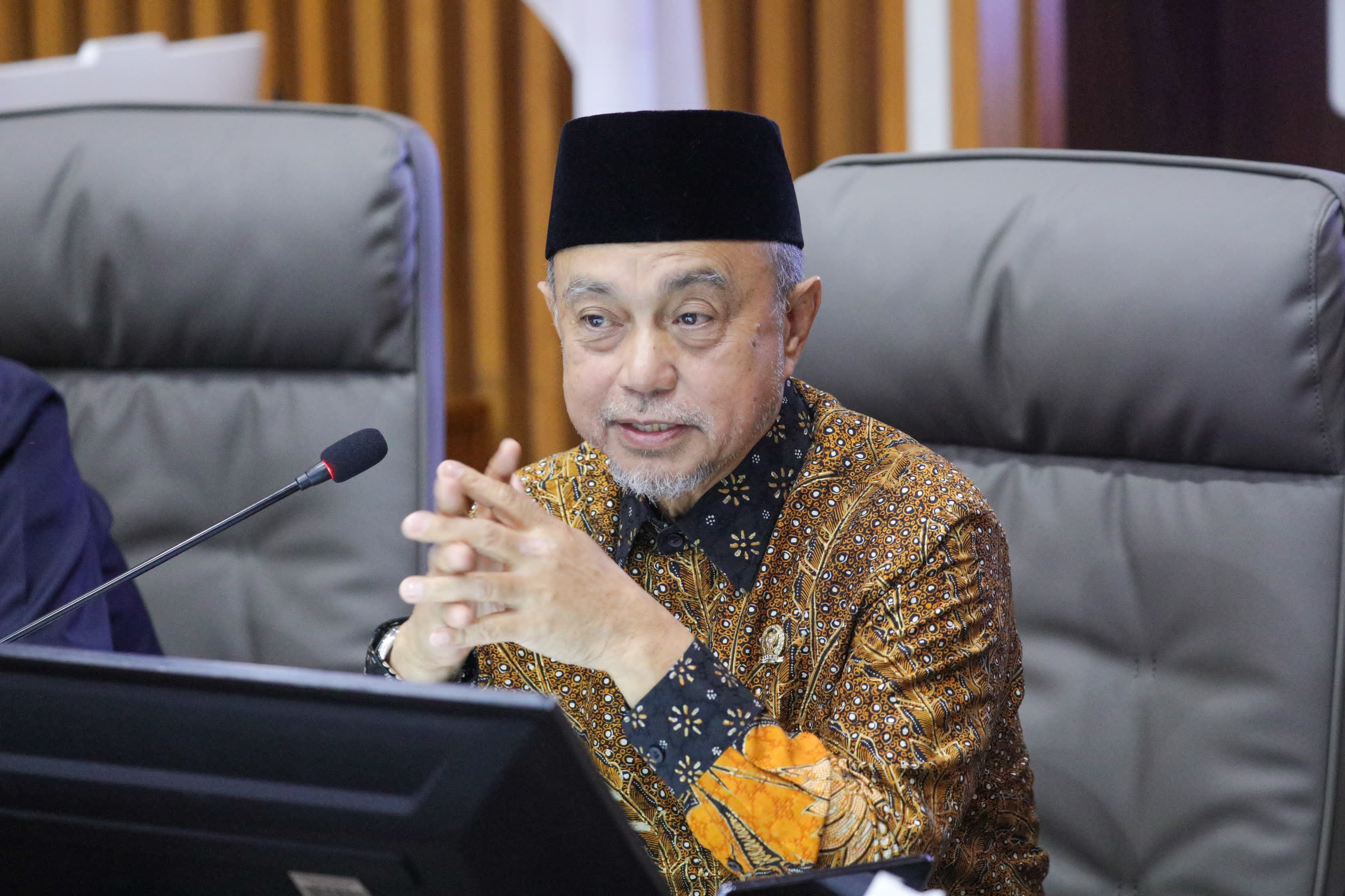 Wakil Ketua DPD RI Tamsil Linrung Puji Efisiensi Prabowo di Hadapan Aktivis Makassar