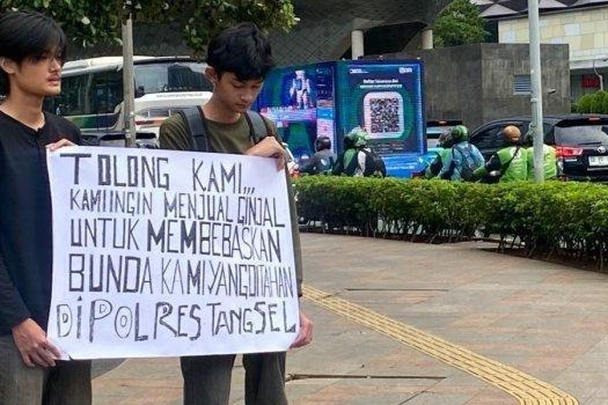 Kisah Haru Dua Kakak Beradik: Rela Jual Ginjal Demi Bebaskan Ibu yang Ditahan Polisi