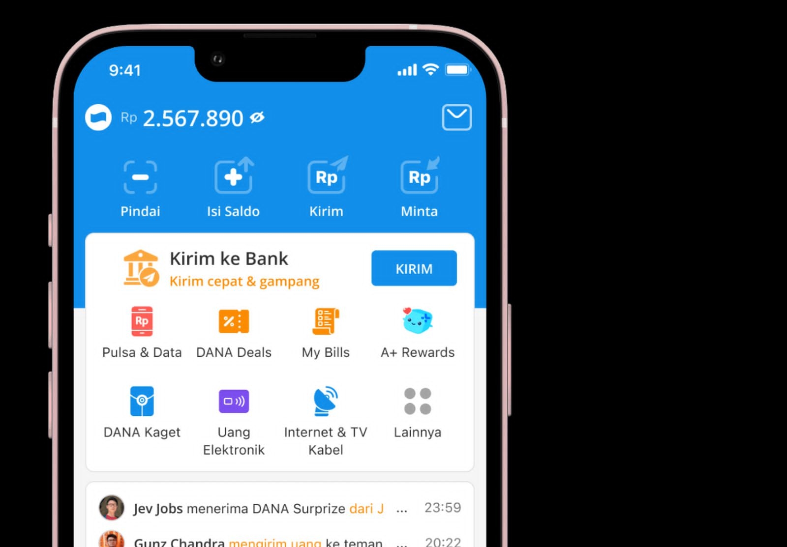 Cara Kirim THR Lebaran dengan Praktis Melalui Dana