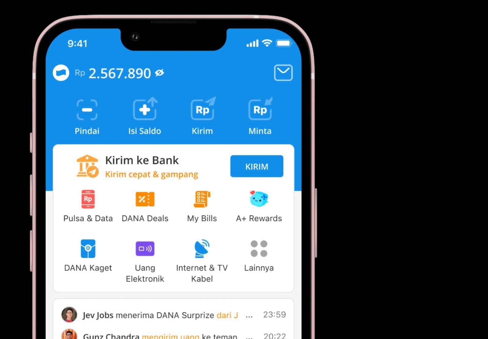 Cara Kirim THR Lebaran dengan Praktis Melalui Dana