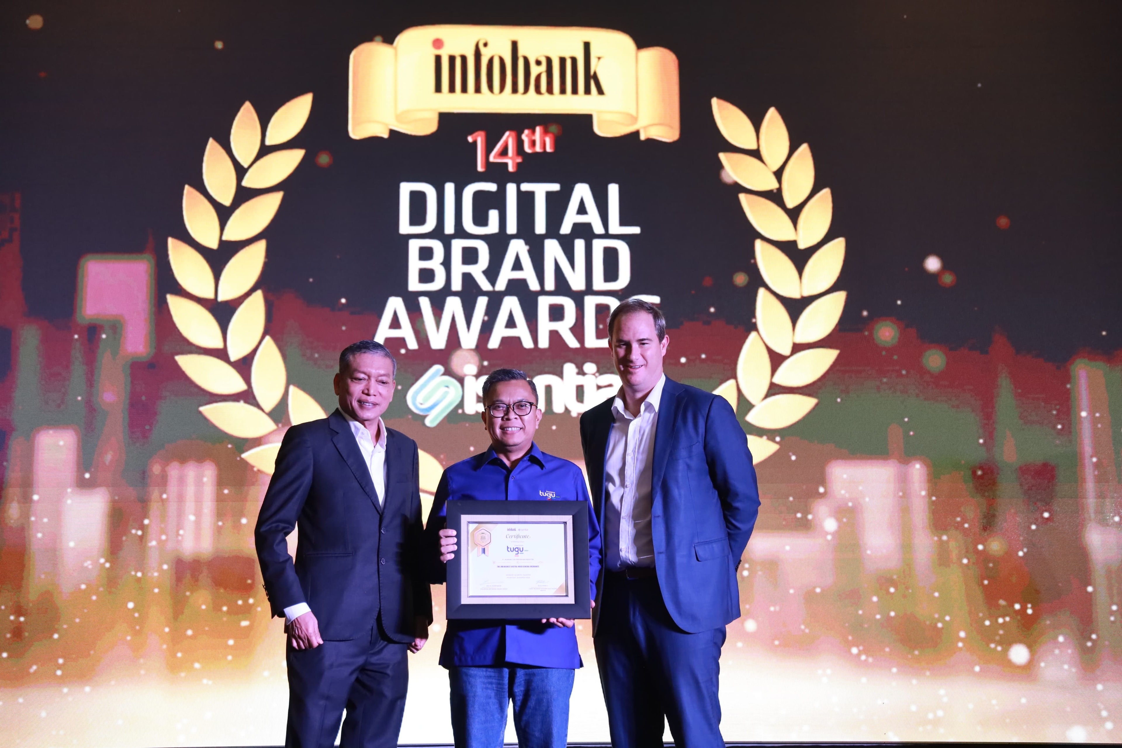 Tugu Insurance Raih 2 Penghargaan Digital Brand Awards