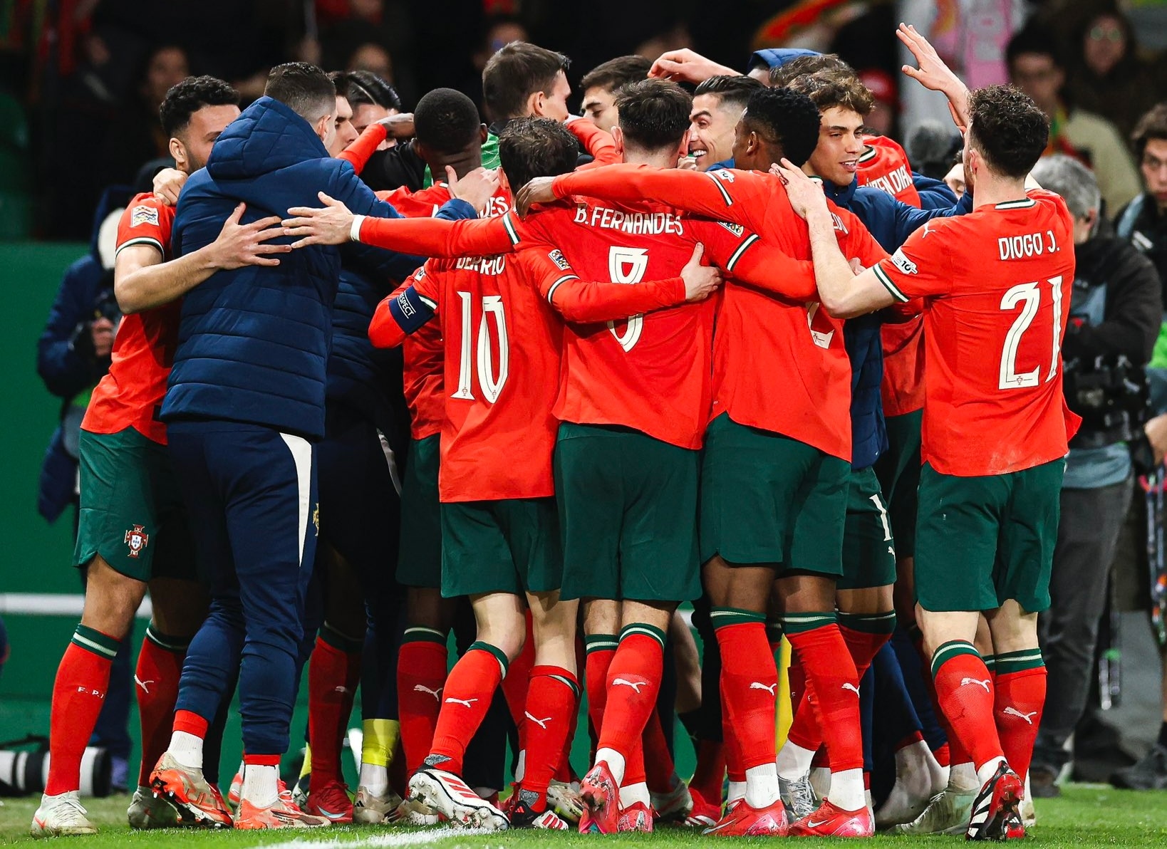 Hasil Portugal vs Denmark: Berhasil Comeback, Selecao ke Semifinal UEFA Nations League