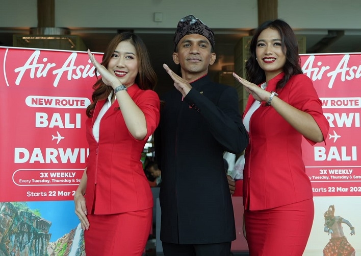 Kini Dilayani Dua Maskapai, Indonesia Air Asia Buka Rute ke Darwin, Australia