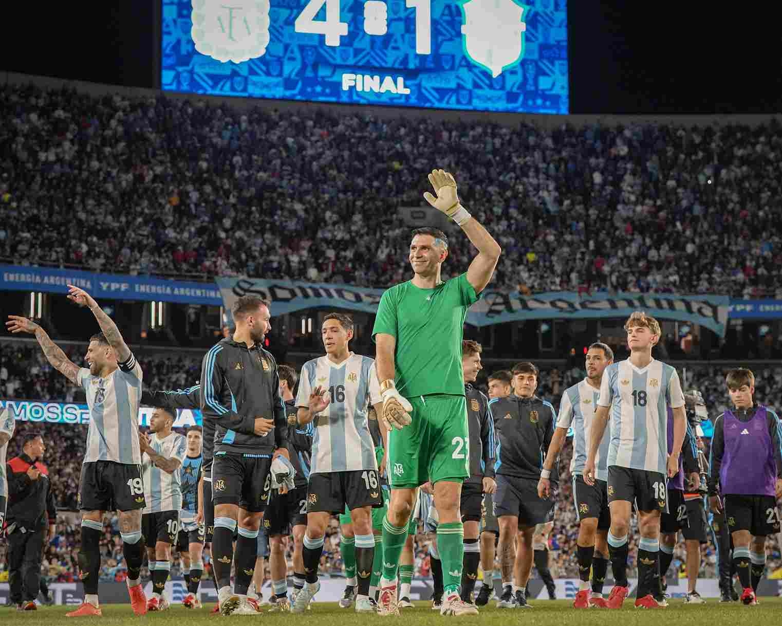 Hasil Argentina vs Brazil: Menang Telak 4-1, Tim Tango Lolos ke Piala Dunia 2026