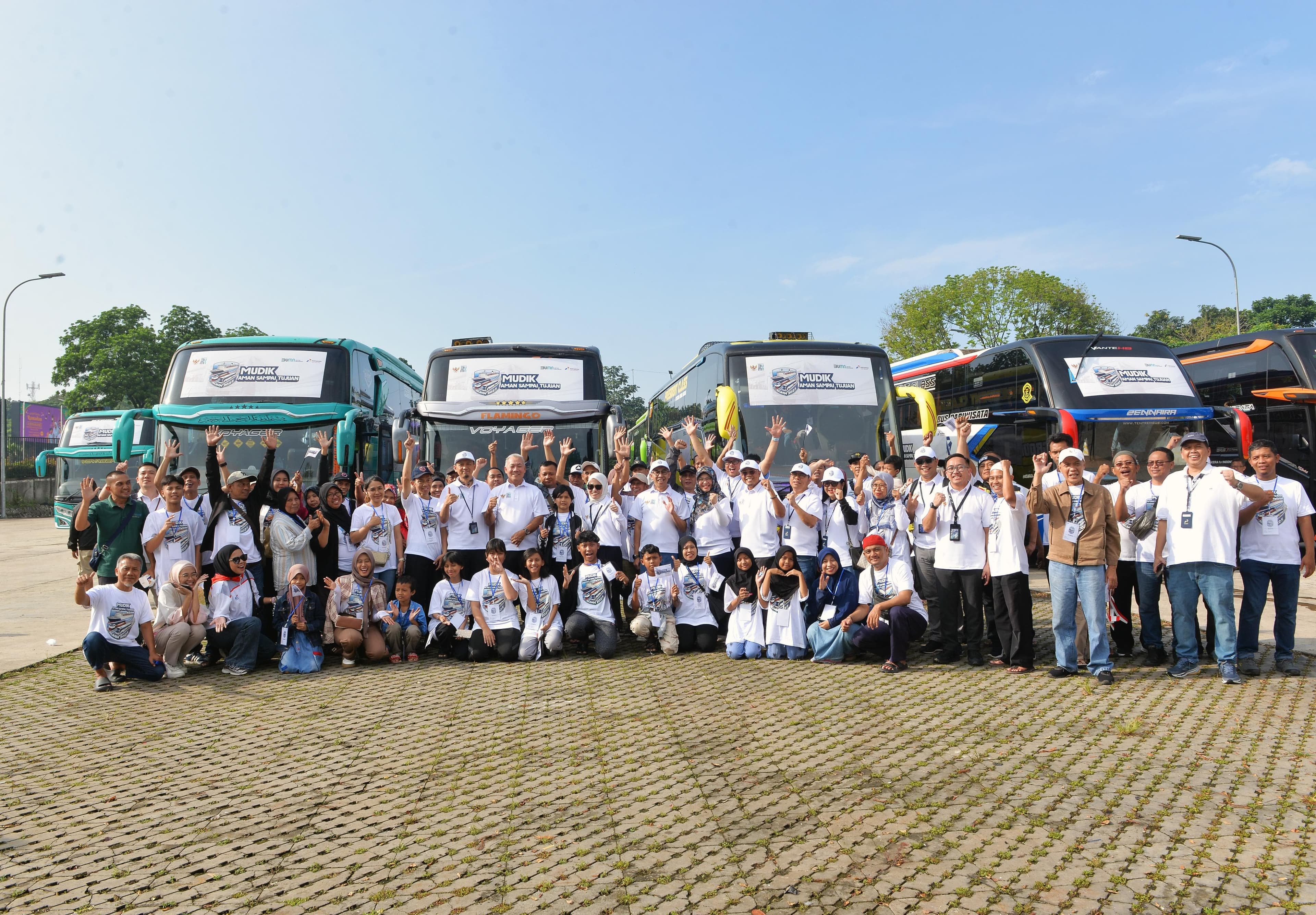 PGN Berangkatkan 1.267 Pemudik Lewat Mudik Gratis 2025