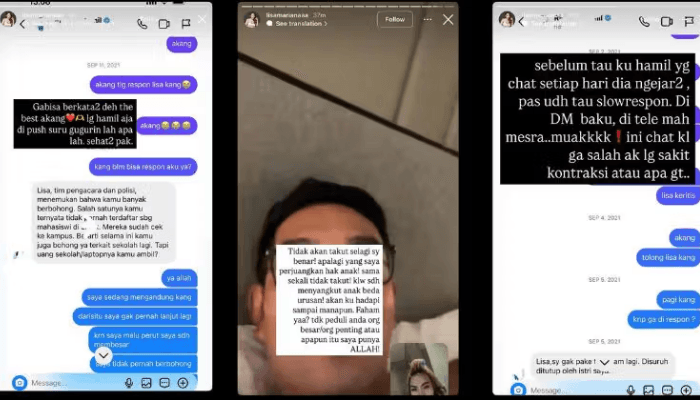VIRAL Ridwan Kamil Diduga Selingkuh dengan Lisa Mariana Sejak 2021, Terbongkar Bukti Chat Instagram Hingga Video Call