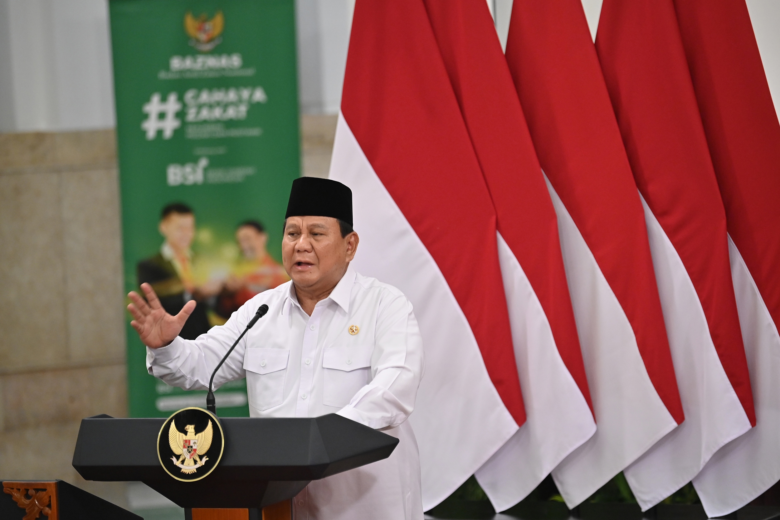 Prabowo Gelar Griya di Istana Merdeka Usai Salat Idulfitri, Terbuka untuk Umum