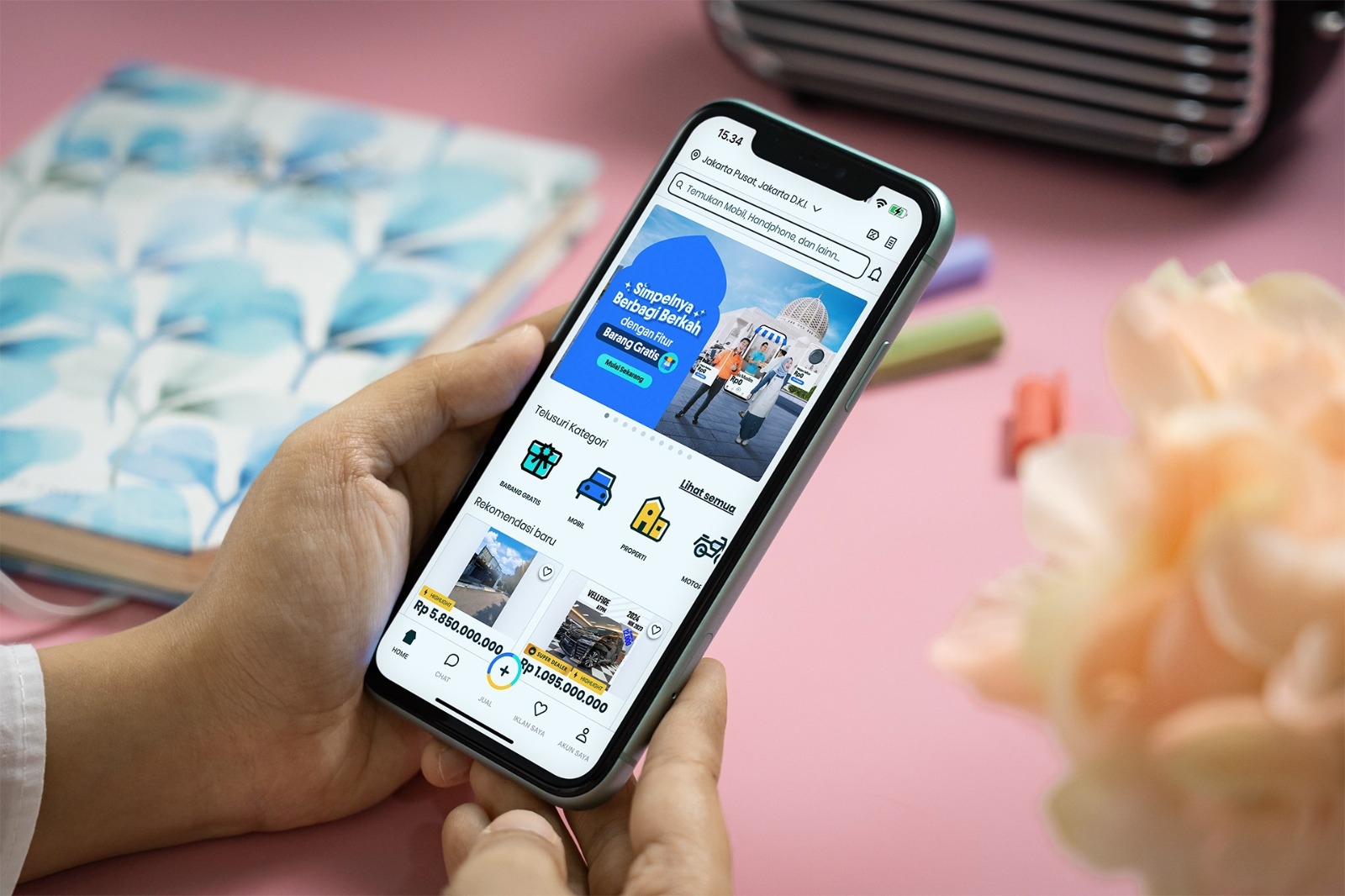 Buka Peluang Berbagi, OLX Luncurkan Fitur Barang Gratis