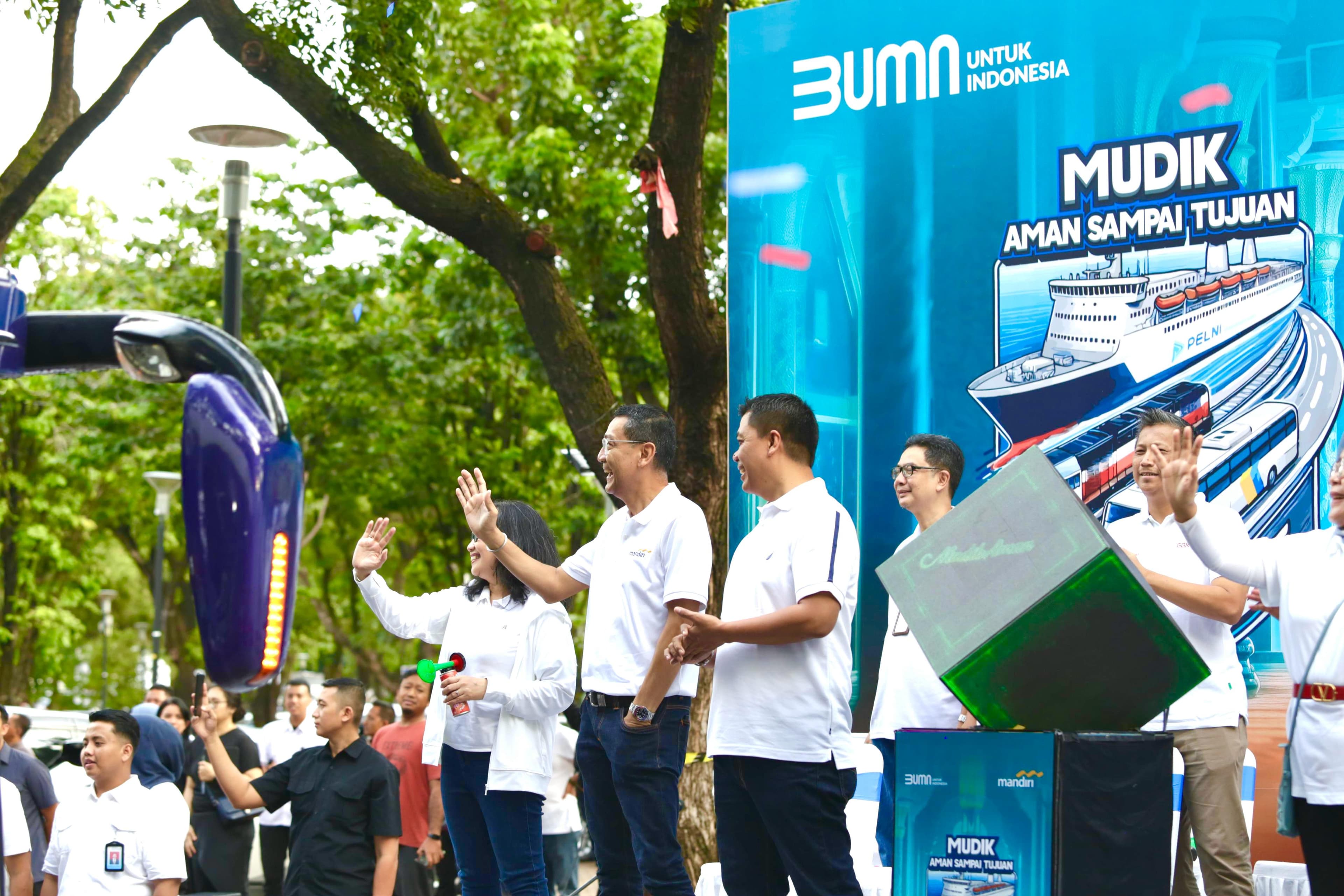 Program Mudik Gratis 2025, Bank Mandiri Lepas 8.500 Pemudik dengan 170 Bus