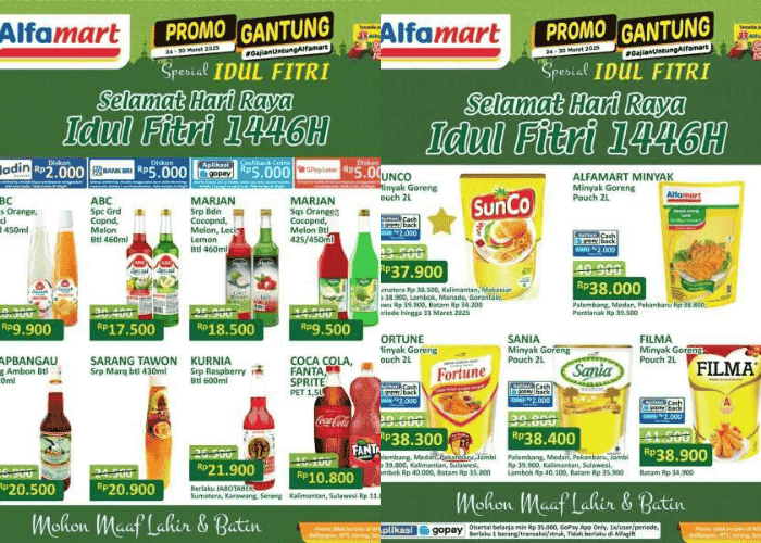Promo JSM Alfamart Minggu Ini 28-30 Maret 2025 Spesial Hari Raya Idul Fitri, Cek Katalognya di Sini!