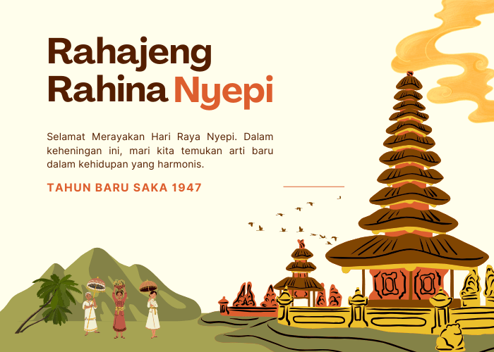 15 Link Download Poster Hari Raya Nyepi 2025, Gratis Tinggal Pakai!