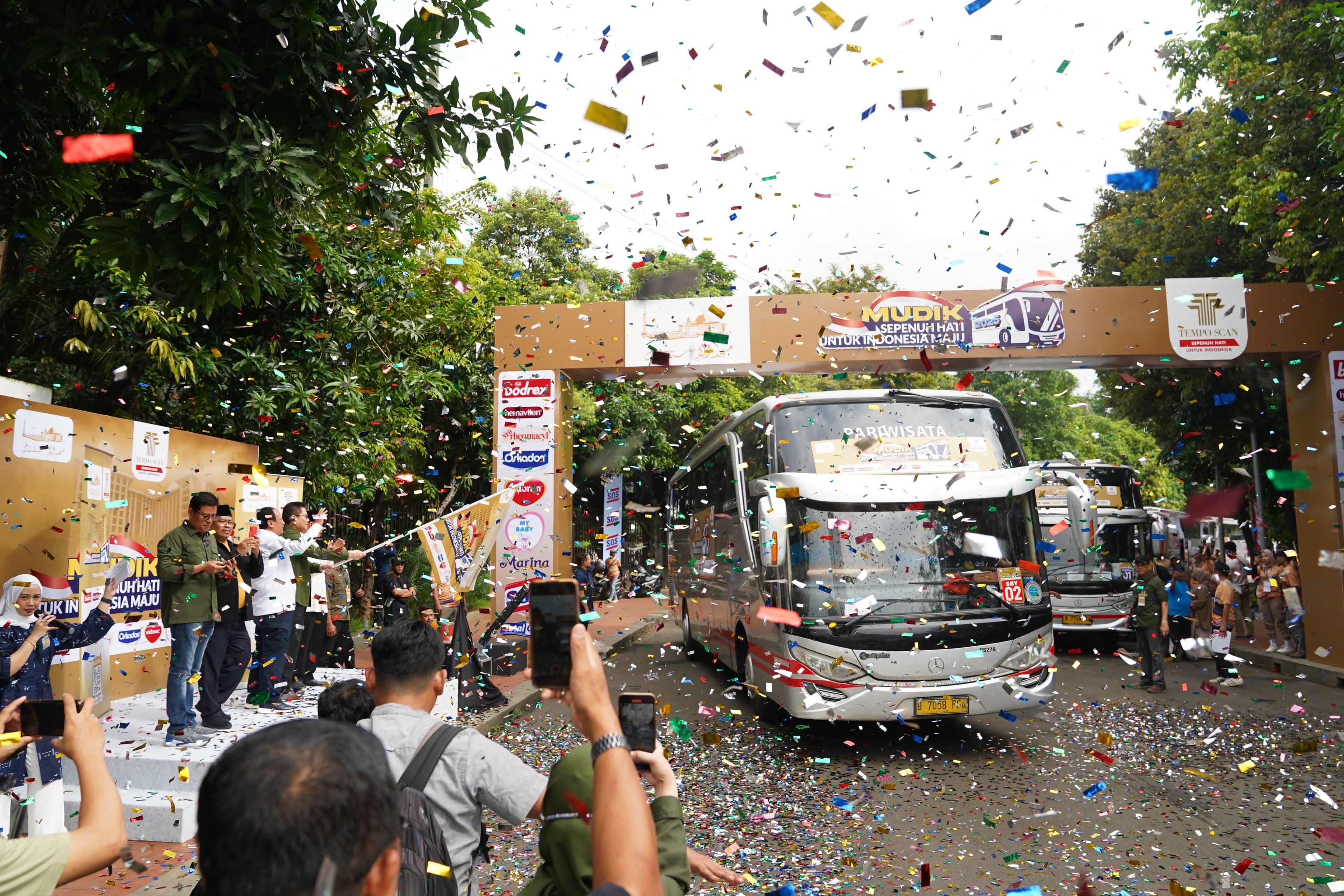 Tempo Scan Gelar Mudik Gratis untuk Ribuan Karyawan Mitra Usaha, Ada 50 Bus