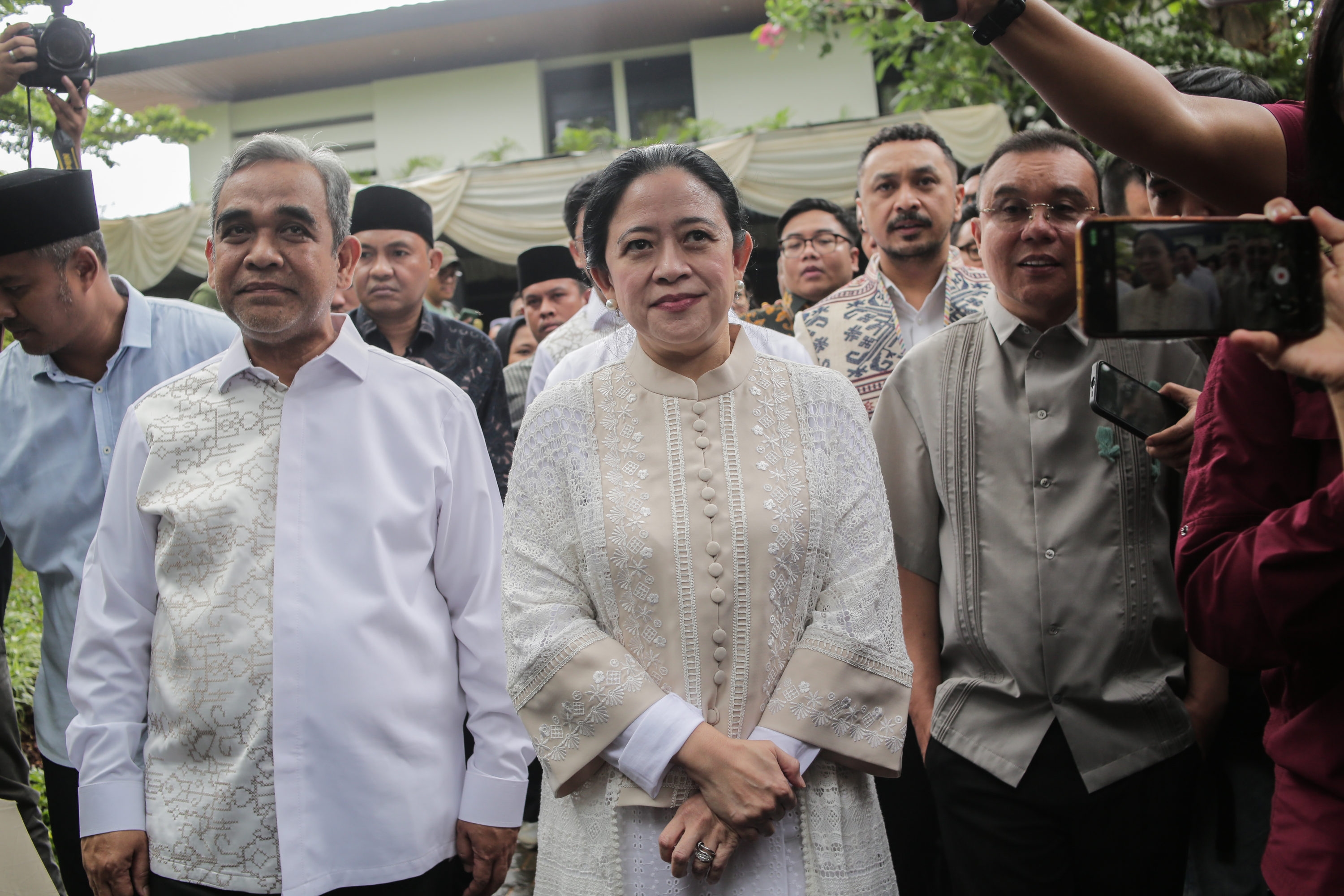 Di Open House Ketua MPR, Puan Singgung Peta Politik dan Kebersamaan Elite