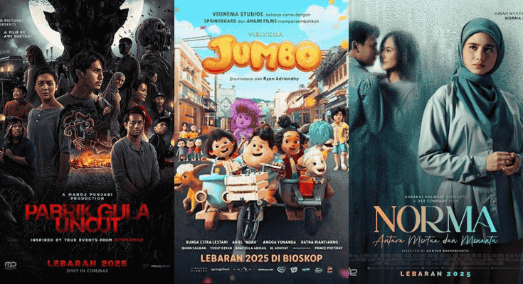 Daftar 5 Film Bioskop Indonesia Edisi Libur Lebaran 2025, Mulai dari Horor hingga Drama yang Menyentuh Hati!