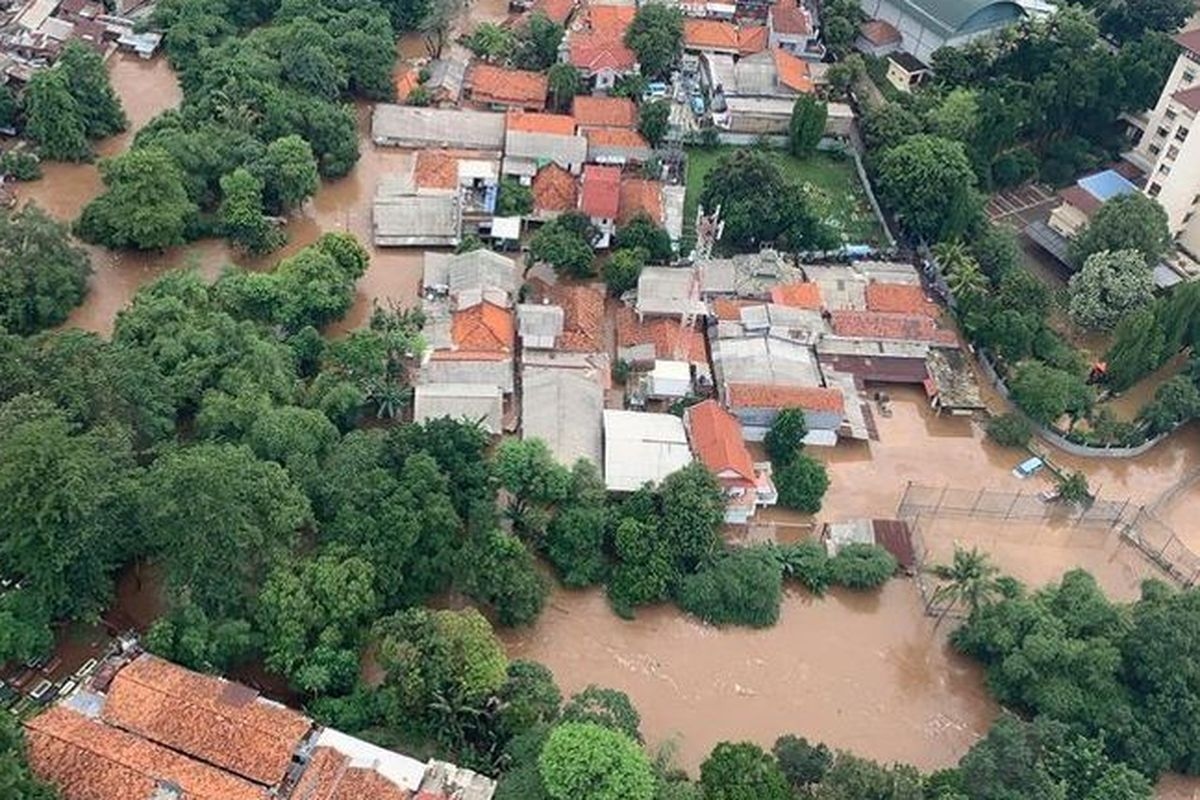 Banjir Melanda Kota Tangerang, Sejumlah Titik Terendam hingga 130 CM