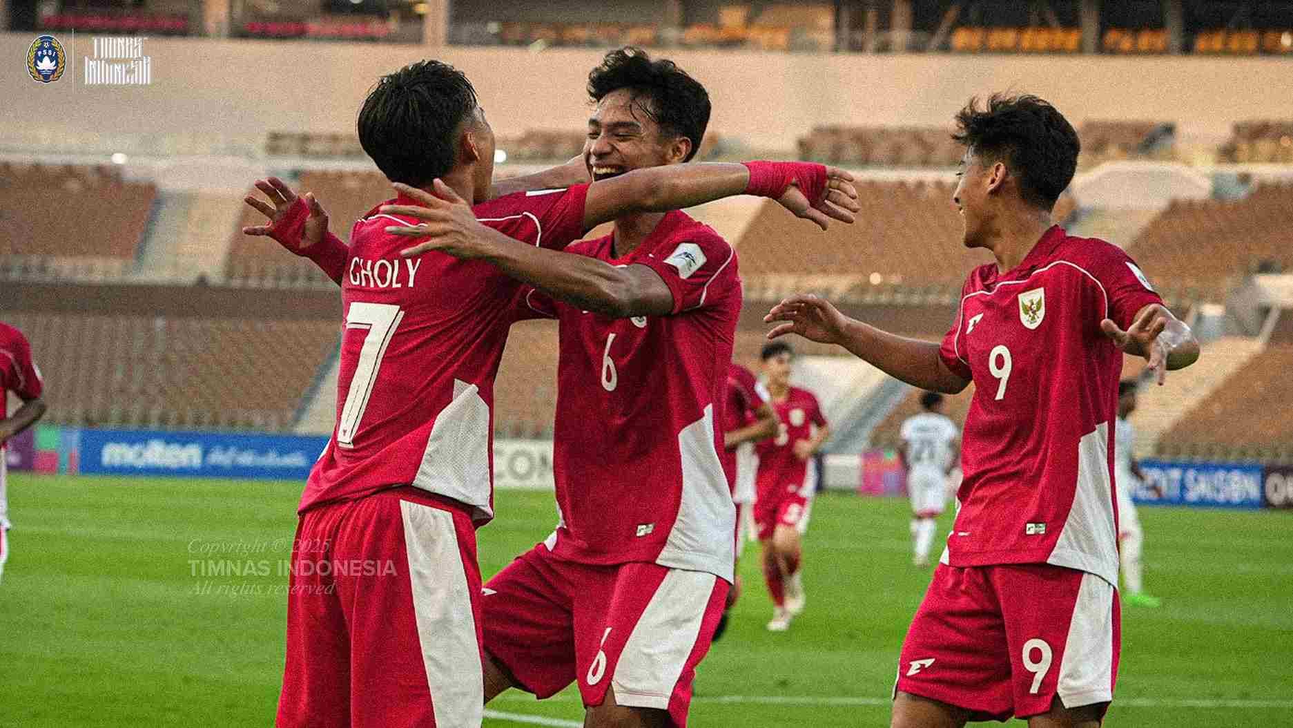 Timnas Indonesia U-17 Berhasil Lolos ke Piala Dunia U-17 2025 dan Perempat Final Piala Asia U-17 Usai Kalahkan Yaman dengan Skor 4-1