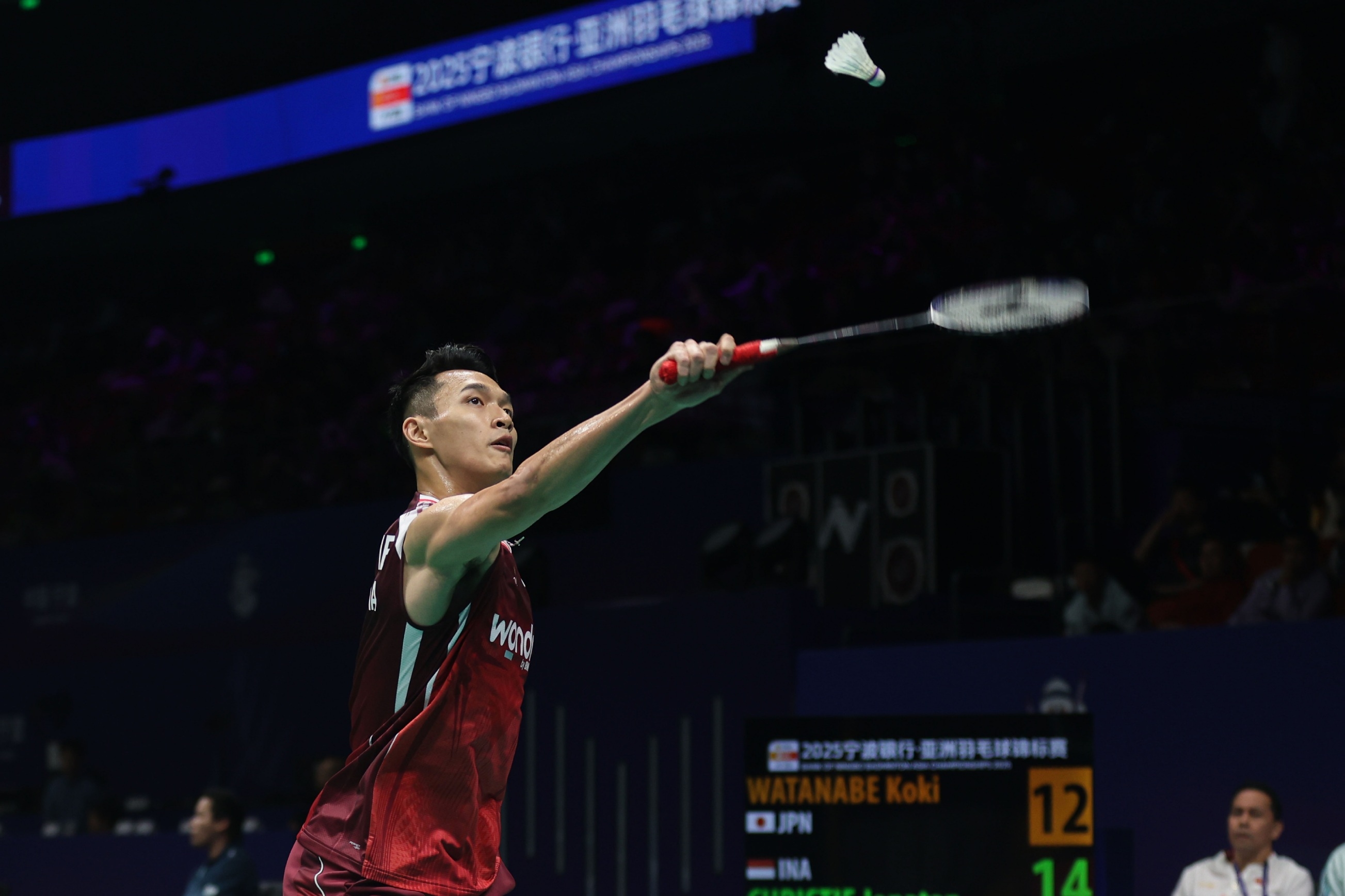 Kejuaraan Bulutangkis Asia: Jonatan Christie Lewati Laga Pertama Susah Payah Kalahkan Wakil Jepang