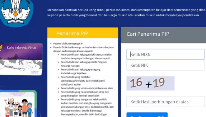 PIP April 2025 Ternyata Cair Tanggal Segini, Cek Status Penerima di Link Mudah Diakses Berikut