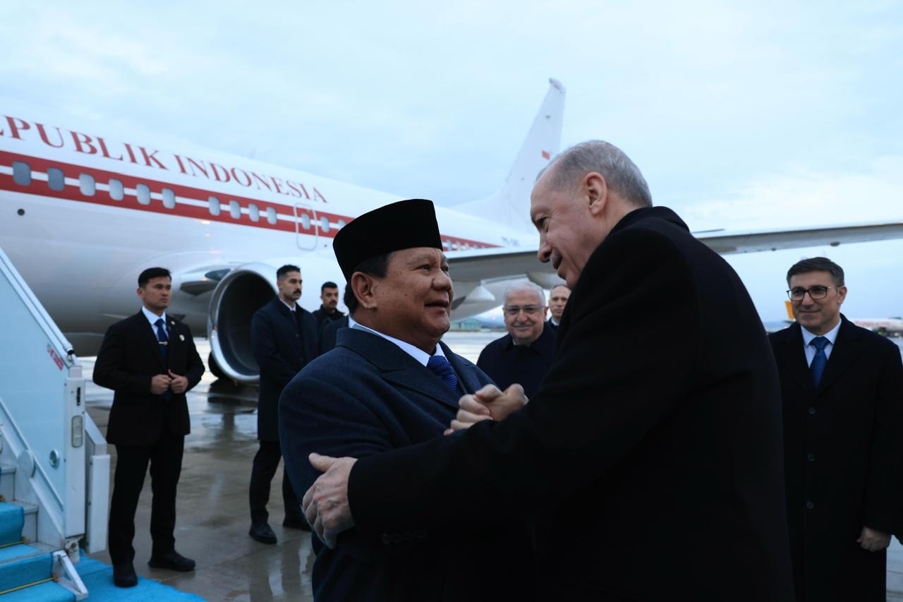 Tiba di Ankara, Prabowo Akan Berpidato di Parlemen Turki