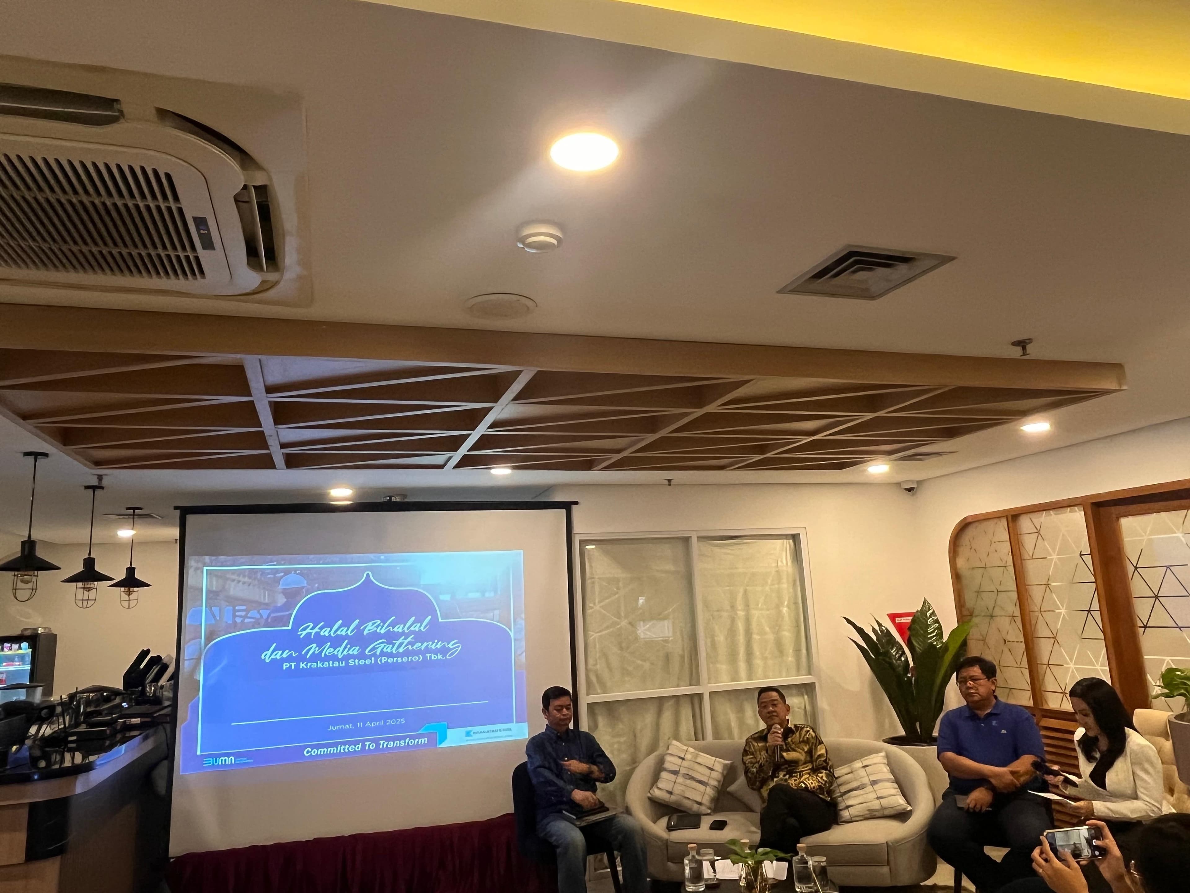 Santai Hadapi Tarif 32% AS, Krakatau Steel Fokus Ekspansi dan Efisiensi
