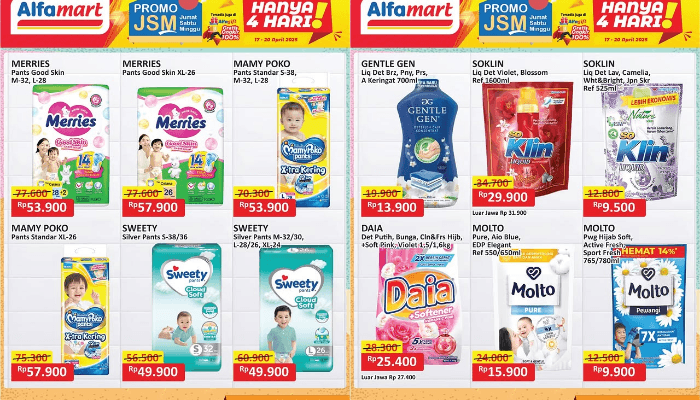 TERBARU Katalog Promo Alfamart Mulai Hari Ini 17 April: Inilah Rincian Produk dan Tanggal Akhir Berlakunya!