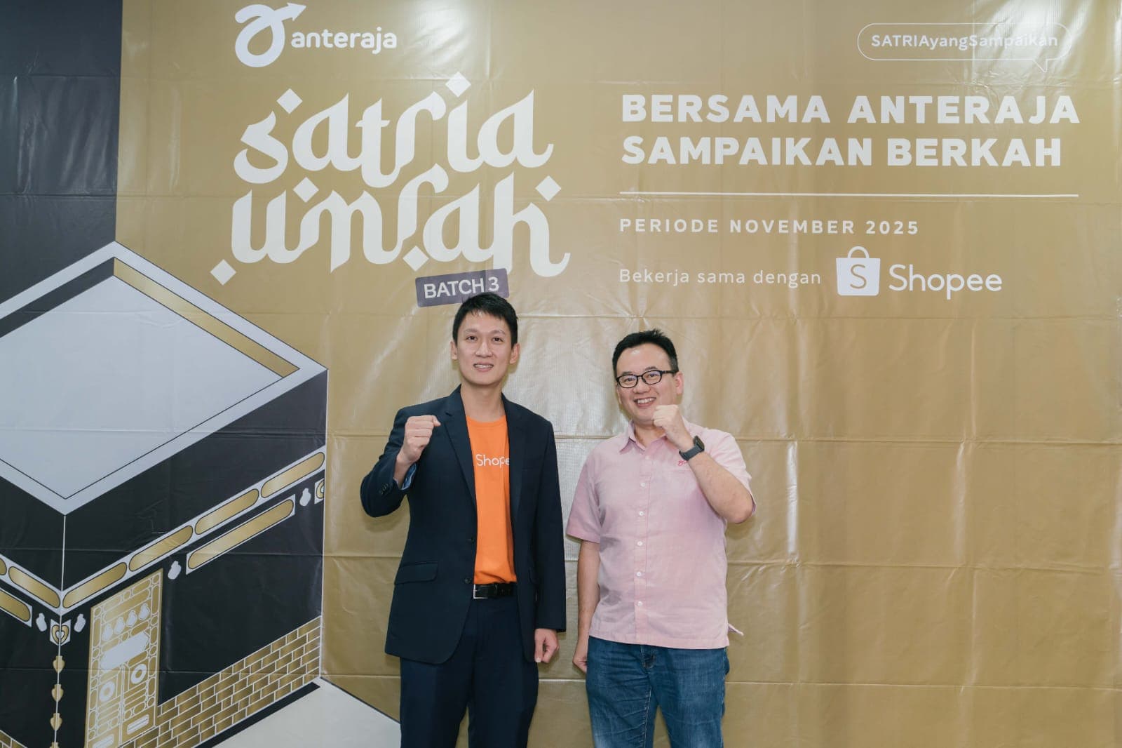 Gandeng Shopee, Anteraja Siap Berangkatkan Kurir Terbaik Umrah Gratis