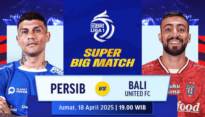Link Live Score Persib vs Bali United Liga 1 Malam Ini, 18 April? Klik Situs Resmi Mudah Diakses untuk Pantau Hasil Pertandingan