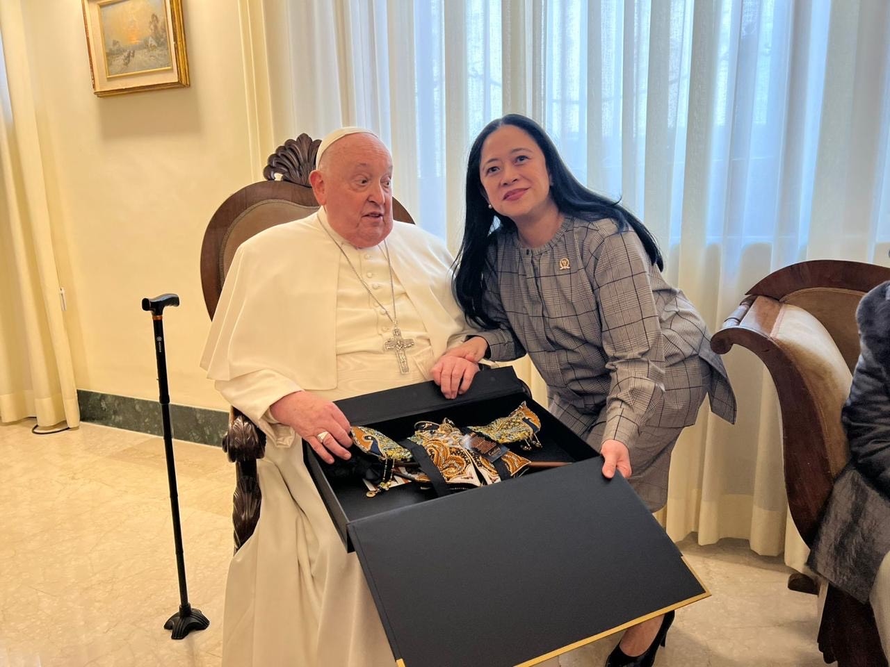 Paus Fransiskus Tutup Usia, Puan: Beliau Dihargai Seluruh Umat di Dunia