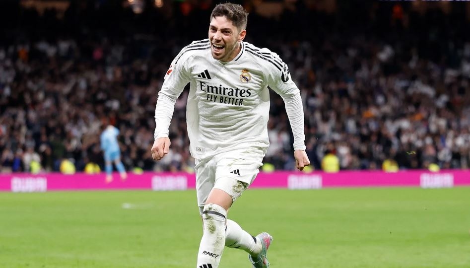 Gol 'Meteor' Federico Valverde ke Gawang Bilbao Beri Sinyal Real Madrid Belum Habis