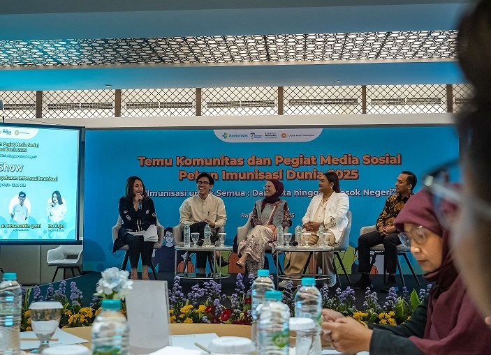 Kemenkes Ajak Komunitas dan Pegiat Media Sosial Jadi Duta Imunisasi Digital demi Masa Depan Anak Indonesia