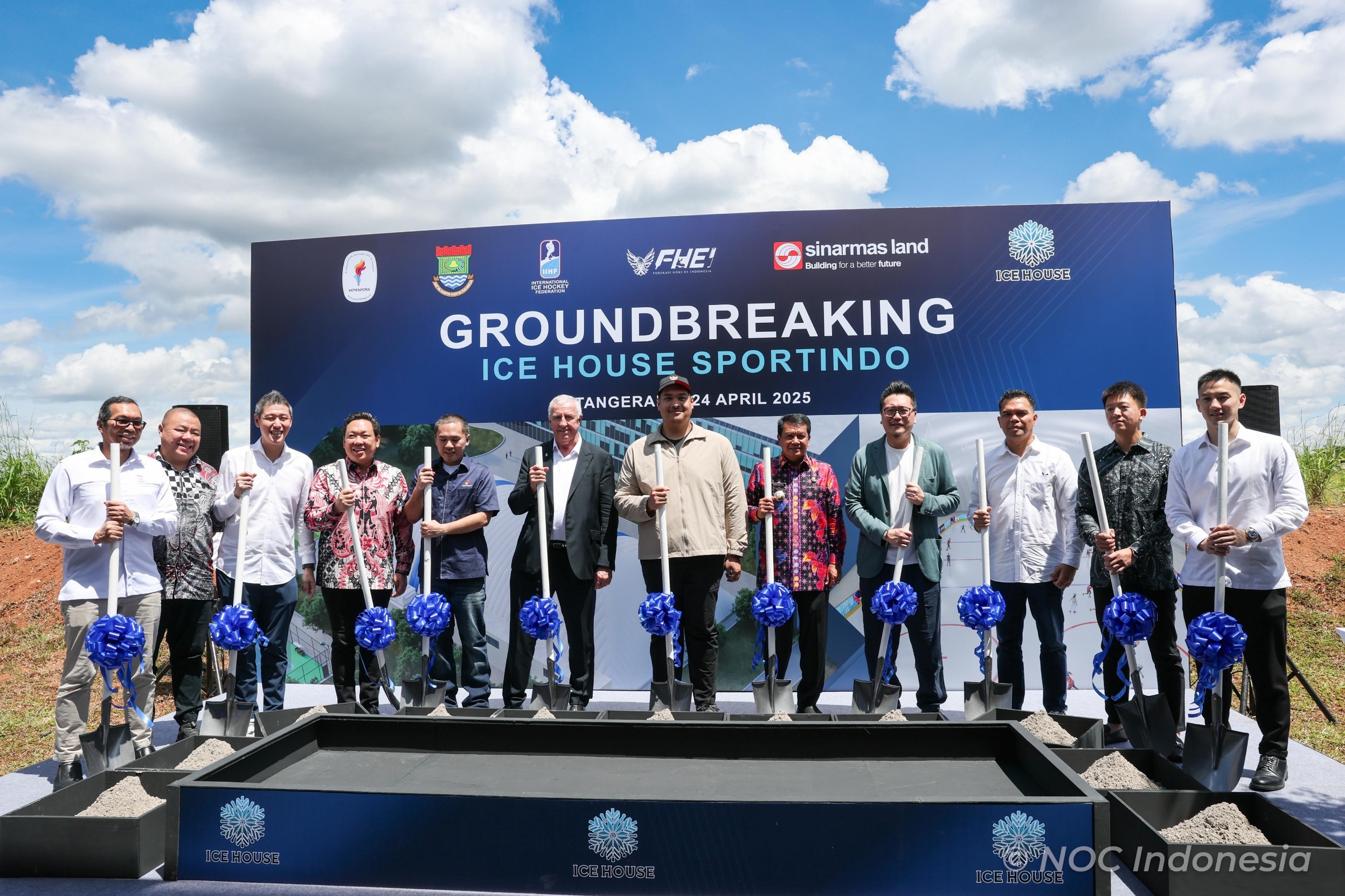 Misi Indonesia Cetak Sejarah di Arena Es dengan Hadirkan Arena Bertandar Internasional