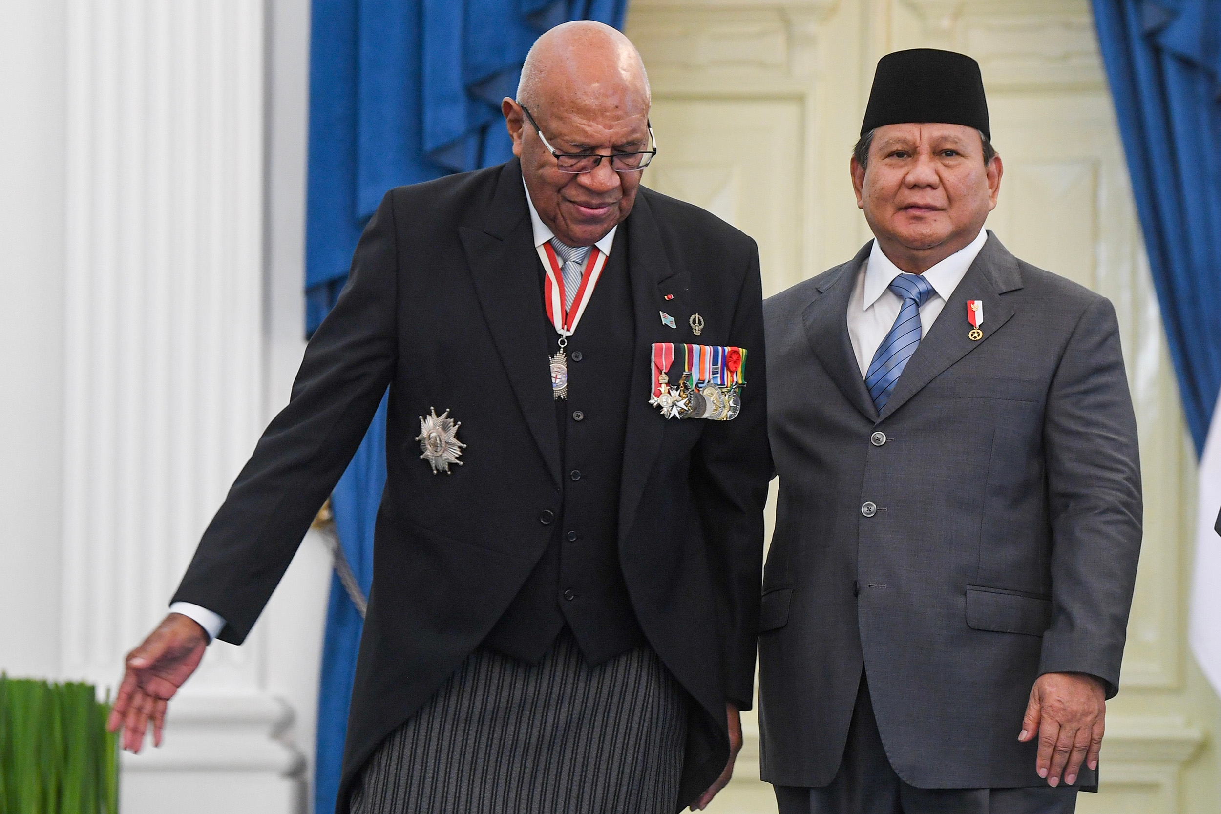 Prabowo Beri Dana Hibah Rp101 Miliar ke Republik Fiji, PM Rabuka: Terima Kasih