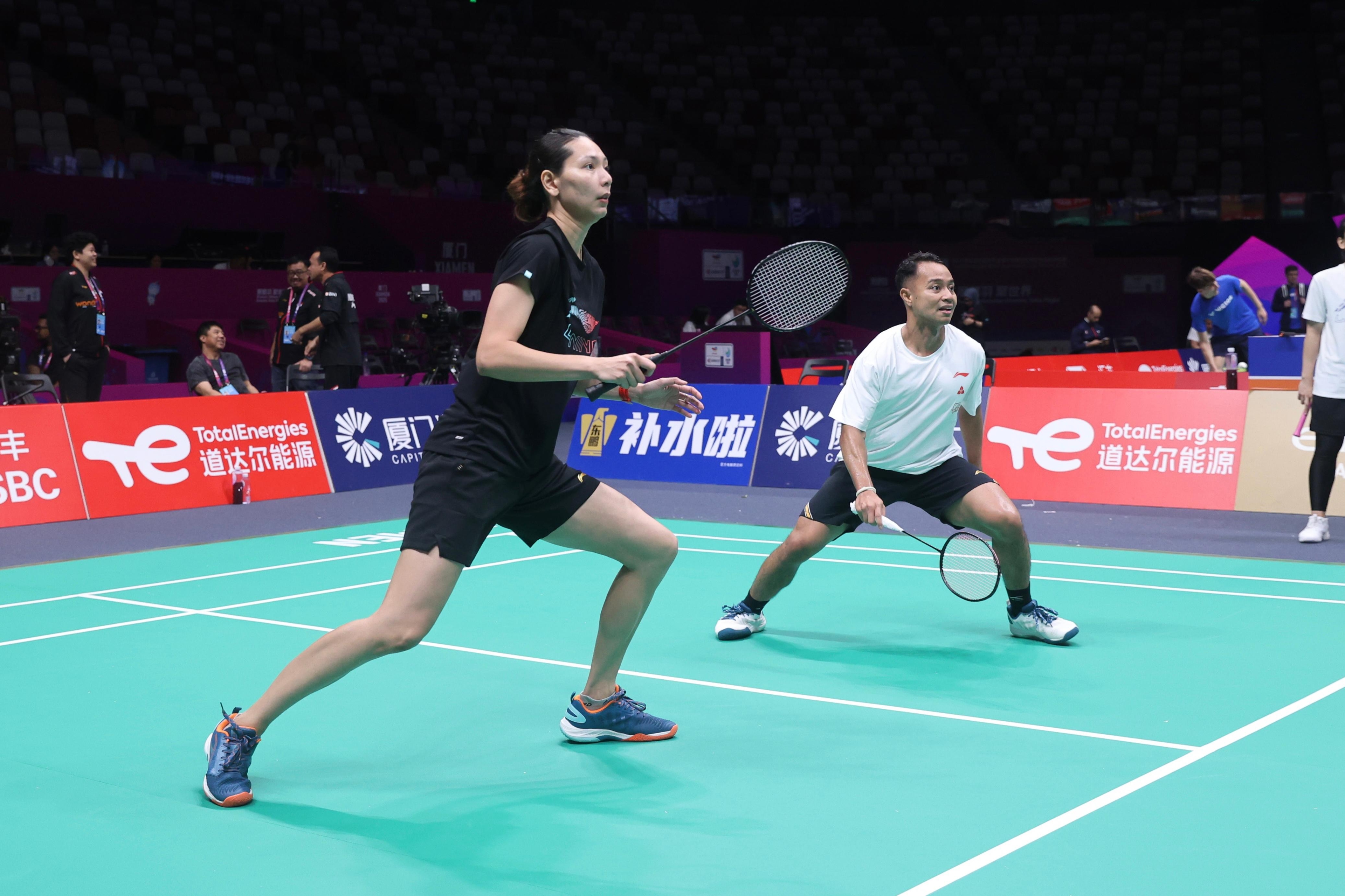 Piala Sudirman: Jajal Arena Pertandingan, Skuad Indonesia Antisipasi Angin dan Shuttlecock