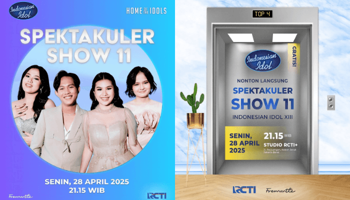 Intip Daftar Lagu Top 4 Indonesian Idol 2025 Hari Ini, 28 April: Bakal Duet dengan Juicy Luicy?