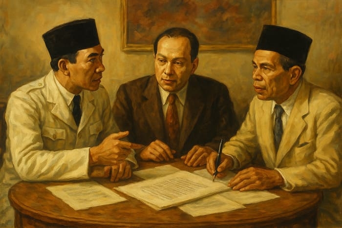 Bagaimana Konsepsi Paham Kebangsaan Menurut Soekarno, Soepomo, dan Moh. Yamin? Inilah Pemikiran Visioner Pendiri Bangsa Indonesia