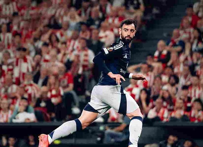 Bruno Fernandes Jadi Man of The Match dalam Laga Athletic Bilbao versus Manchester United