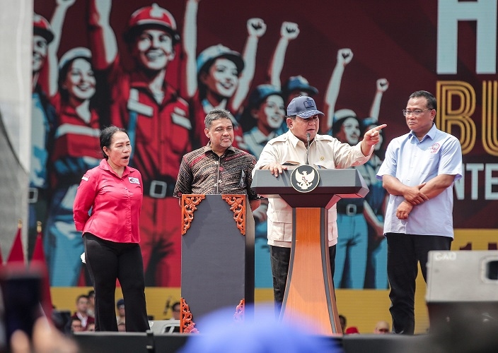 Komitmen Presiden Prabowo di Hari Buruh Wujud Kepedulian Nyata pada Pekerja