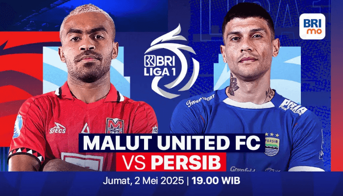 Klik Link Live Streaming Malut United vs Persib di Liga 1 Hari Ini, 2 Mei: Tonton Duel Sengit Perebutan Poin Penting!