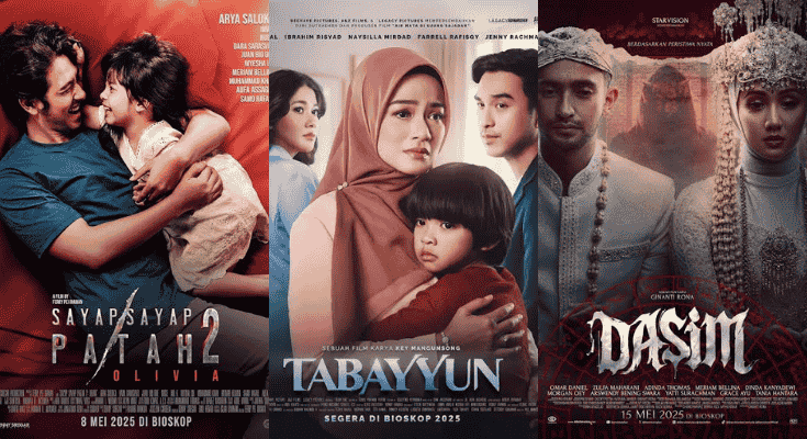 10 Daftar Film Bioskop Indonesia Mei 2025, Ada Sayap-Sayap Patah 2 Segera Tayang!
