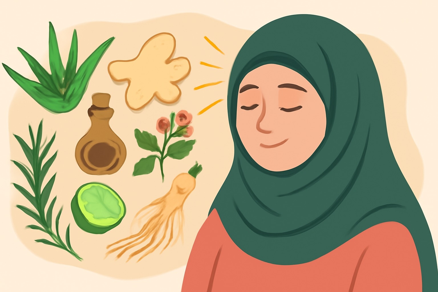 5 Ramuan Herbal Ampuh untuk Atasi Rambut Rontok Parah dan Kembalikan Kesehatan Rambutmu