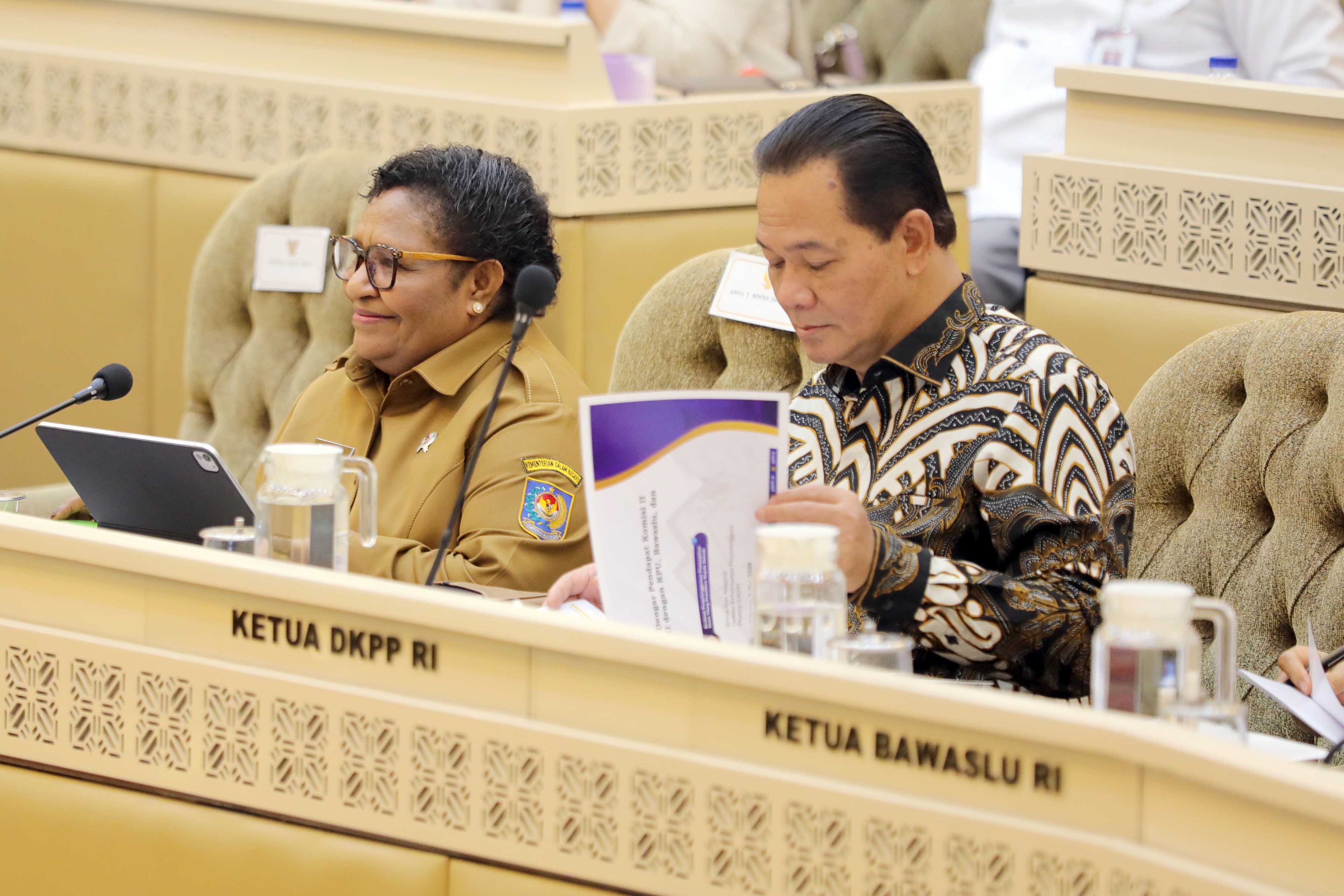 Wamendagri: Mitigasi dan Koordinasi Jadi Kunci Sukses PSU dan Pilkada Ulang