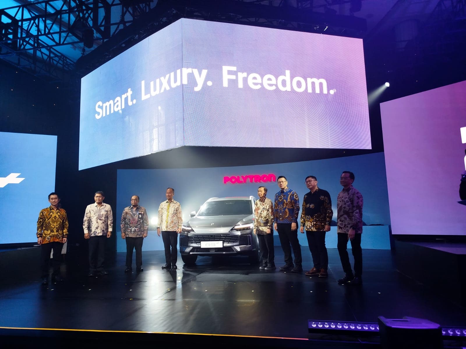 Hadiri Peluncuran Mobil Listrik Polytron G3, Menperin Kembali Tegaskan RI Tak Deindutrialisasi