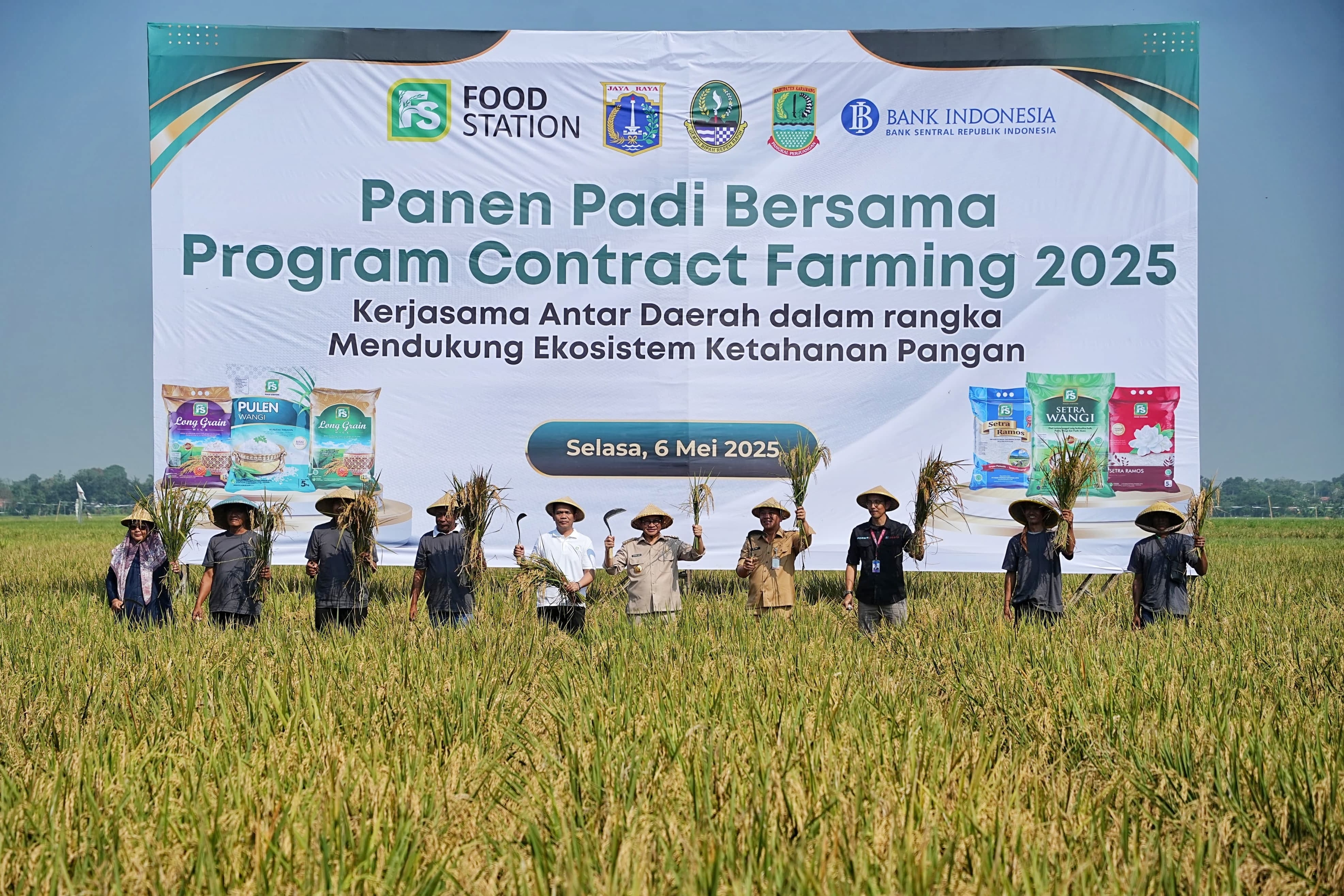 Perkuat Ketahanan Pangan, Pemprov Jakarta Gandeng Karawang untuk Produksi Beras