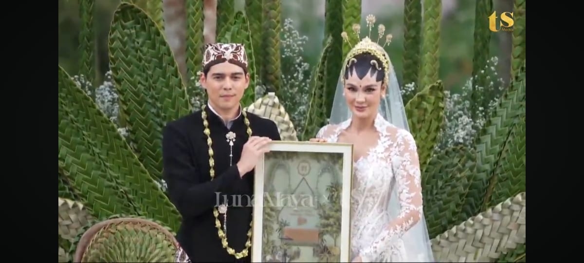 Sah, Luna Maya dan Maxime Bouttier Resmi Jadi Suami Istri