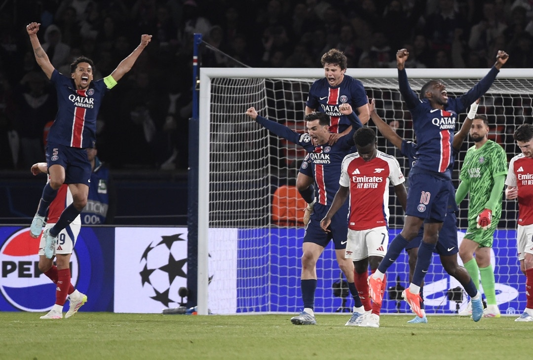 PSG vs Arsenal: Kalahkan Arsenal 2-1 di Leg 2, Parisien Tantang Inter Milan di Partai Pamungkas