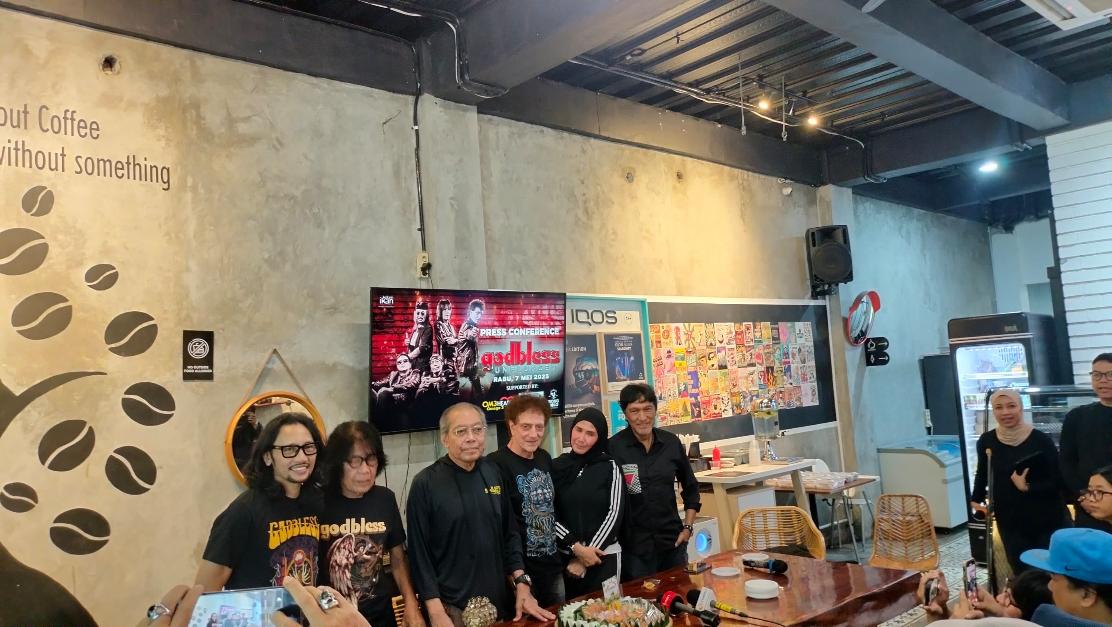 Jadi Kali Pertama, God Bless Bakal Konser Akustikan di Balai Sarbini